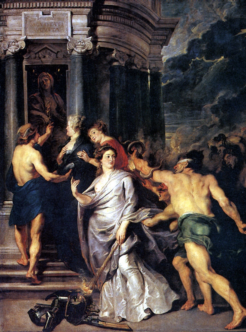 The conclusion of peace in Angers
